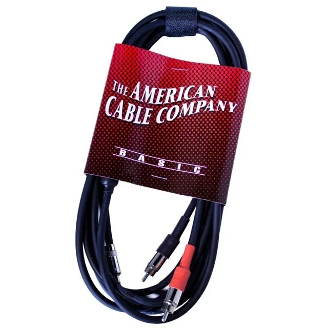 American Cable Yp2rc-10 Cable Y Griega De Miniplug 1/8 2rca
