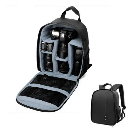 Mochila Para Fotografia Cameras Lentes E Acessórios
