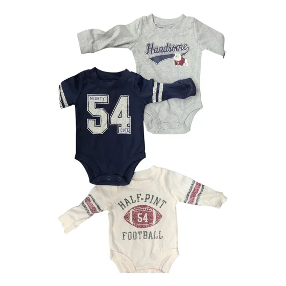 Body Bebé Boys Carter S Juego 3 Piezas Manga Larga - Rn