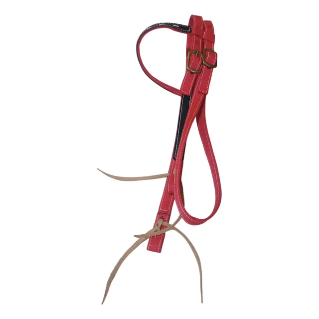 Cabezadas De Nylon Nacional Y Cuero Para Caballos