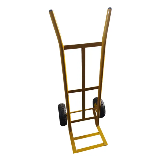 Carretilla Carrucha Cañonera Para 140kg Ruedas 10  Macizas