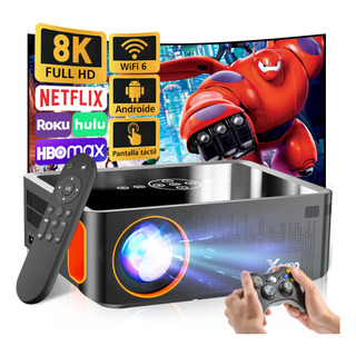 Proyector 8k Android 5g Wifi Bluetooth Full Hd 1080p 16000lm Proyector 8k Android 5g Wifi Bluetooth Full Hd 1080p 16000lm