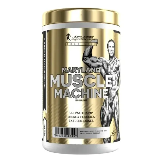 Pre workout Maryland Muscle Machine Kevin Levrone en polvo sabor Icy Green Apple 540g | Cuotas sin interés