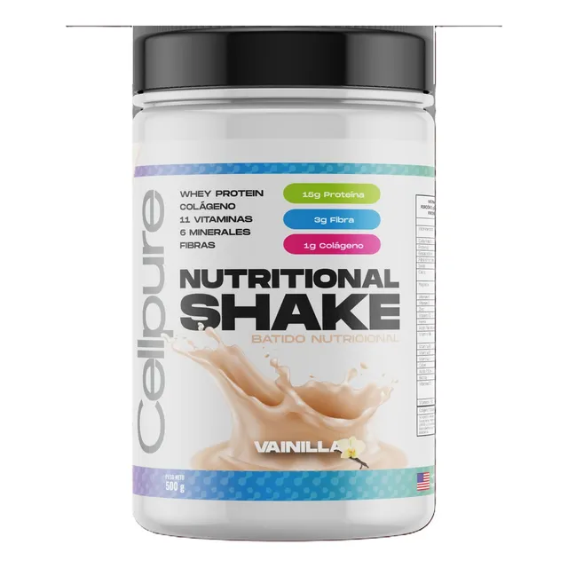 Batido Nutricional Cellure Para Bajar De Peso Sabor Vainilla
