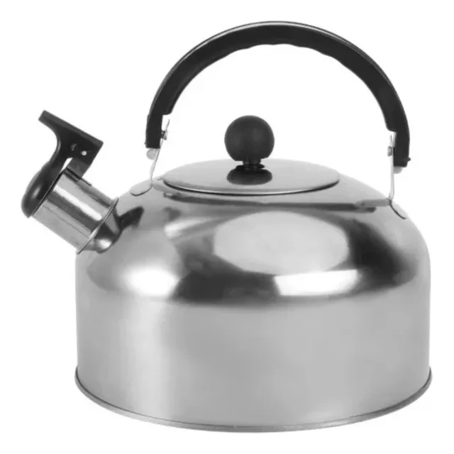 Tetera Acero Inoxidable De 3 Litros Con Silbato