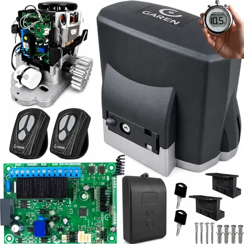 Kit Motor Deslizante Corrente Celtron 1/2 Hp Jet Flex Até 7m Cor