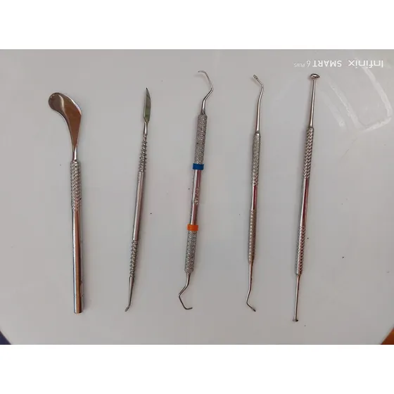 Kit De  5 Pinzas Odontologicas Usos Diversos  Clever  Usadas