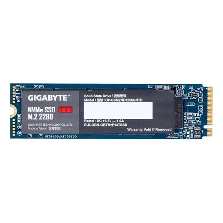 Disco sólido interno Gigabyte GP-GSM2NE3256GNTD 256GB