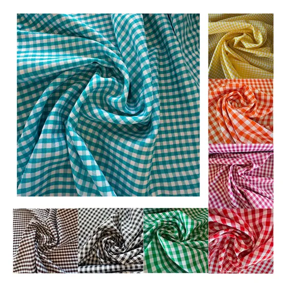 Tecido Oxford Xadrez Tipo Italiano 1m X 1,5m Diversas Cores