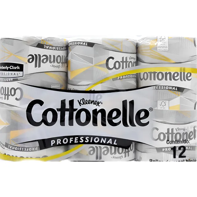 Kleenex Cottonelle 300 H/s Paq. C/12 Rollo