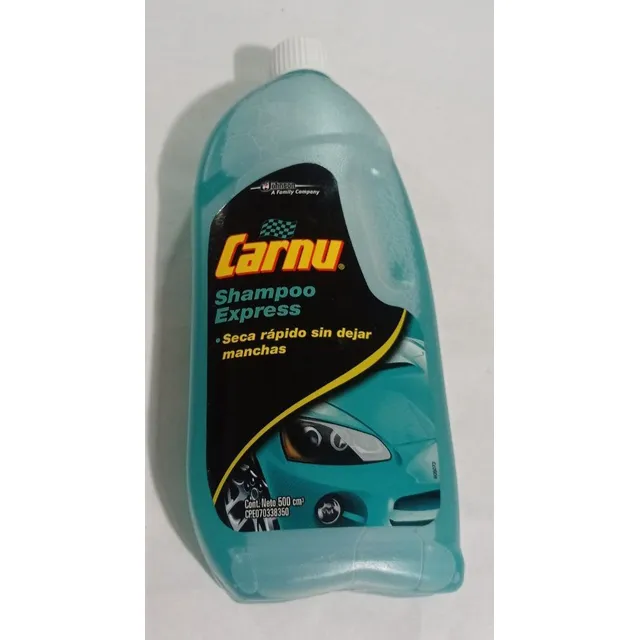 Shampoo Para Carro Carnu Express Secado Rápido