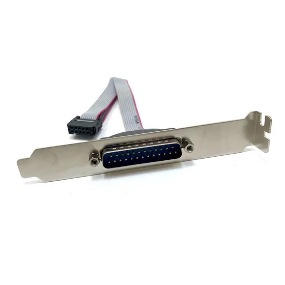 Micro Conector Interno Puerto Serie Db9 Macho Cable Idc 10 