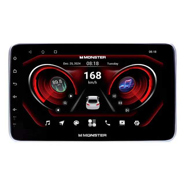 Estéreo Con Pantalla Monster Had310-s9 Con Bluetooth