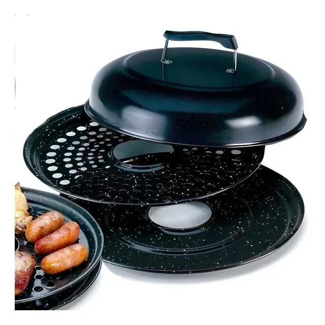 Parrilla Circular Jovifel 1904 Negro