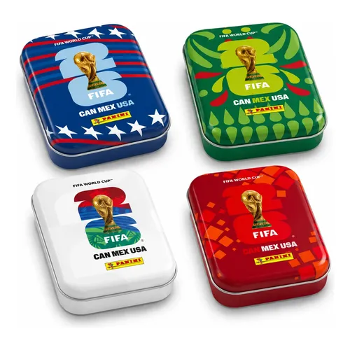 2026 Panini Fifa World Cup Sticker Collection Box, 50 Cromos