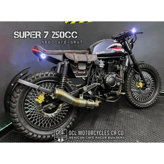Motocicleta Super7 Mb 250cc Cafe Racer