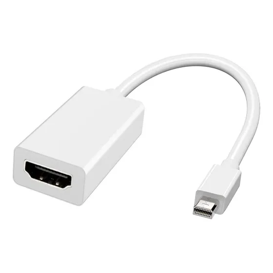 Adaptador Mini Display Port A Hdmi Blanco Blanco