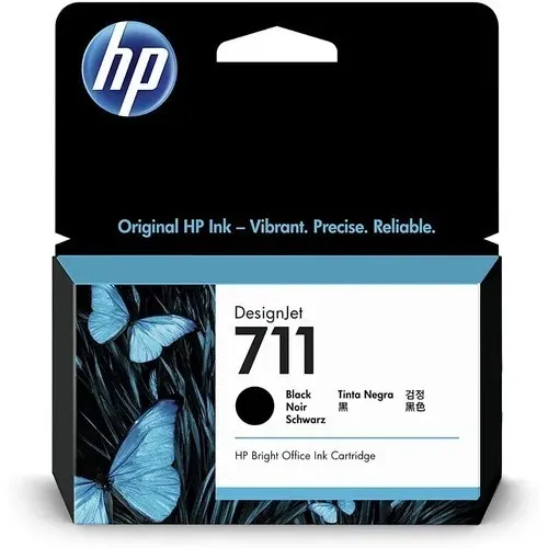 Cartucho hp Cz129a 711 Negro 38ml T120/t520/t530/t130 Uk