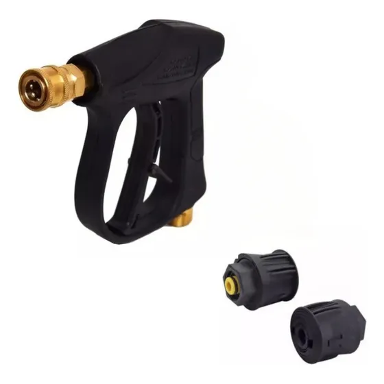 Pistola Corta Acople Rapido Hidrolavadora + Conector Karcher