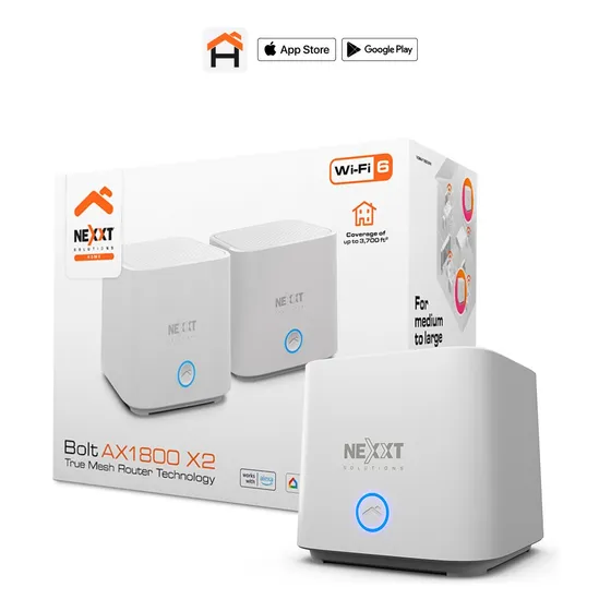 Mesh Nexxt Smart Home Bolt Ax1800