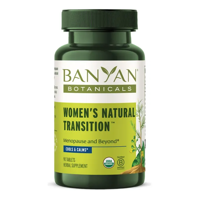 Banyan Botanicals Transicion Natural Para Mujeres  Suplemen