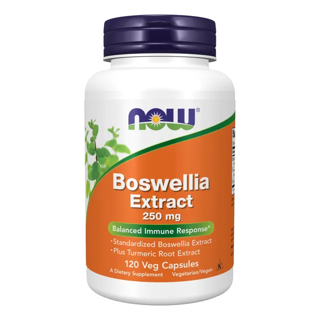 Now Boswellia Extract 250mg 120caps Sabor Sin Sabor