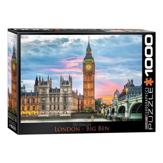 Rompecabezas Eurographics London Big Ben (1000 Piezas)