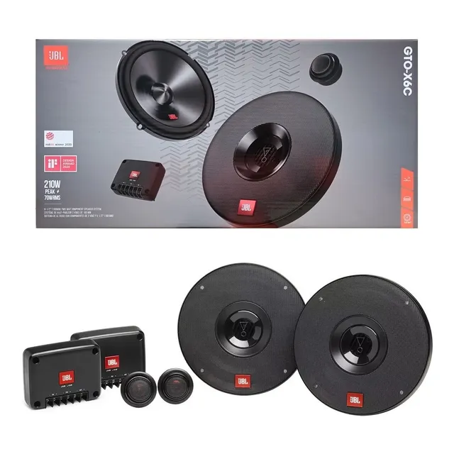 Set De Medios Jbl Gto-x6c De 6 1/2 De 70 Watts Rms