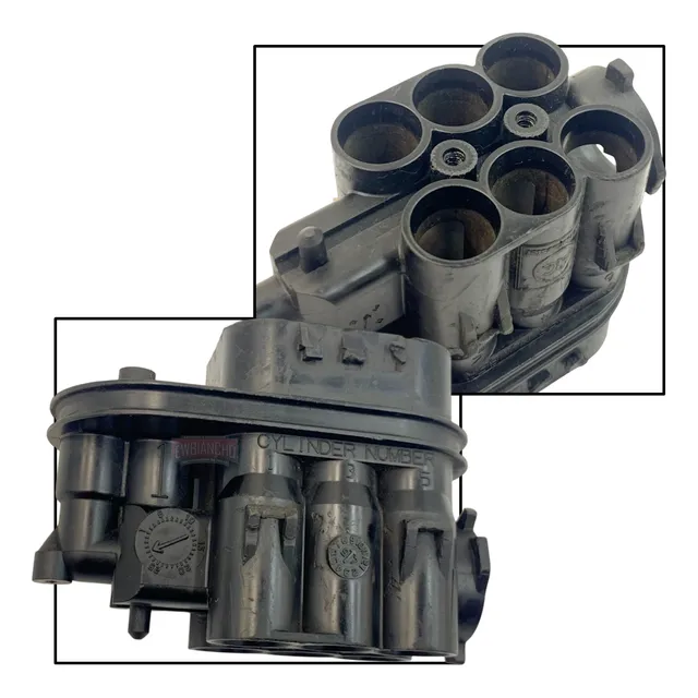  Carcaça Bico Injetor Aranha Blazer E S10 Vortec 4.3 V6 