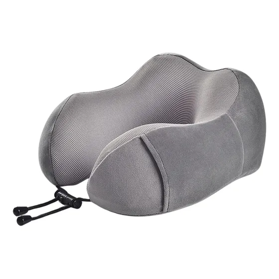 Almohada Viscoelastica Viaje Cuello Cojín Relajante Tapa Ojo