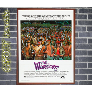 The Warriors - Poster Enmarcado Cuadro The Warriors - Poster Enmarcado Cuadro