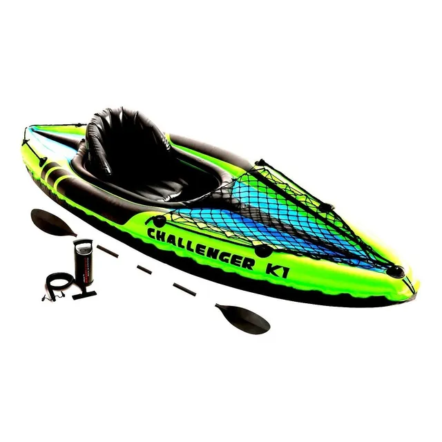 Kayak Balsa Agua Para 1 Persona Deportiva Inflable Barco