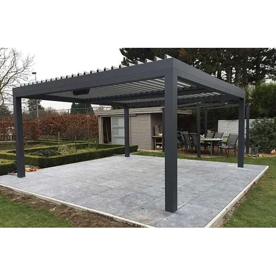 Pérgolas Estructura Metálica En Hierro Fabrica