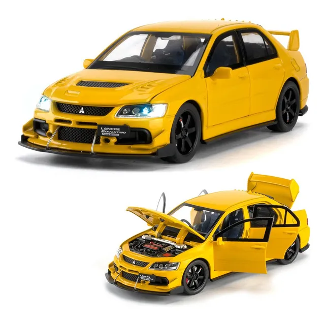Mitsubishi Lancer Evolution Ix Minifierro Coche Luz Y Sonido