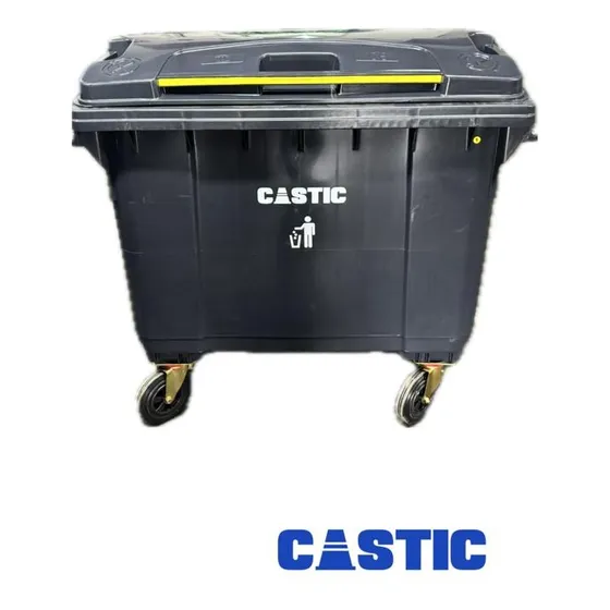 Contenedor De Basura Con Ruedas 660l Carro