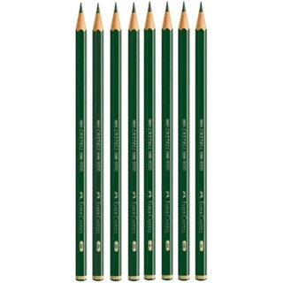 Kit 8 Lápis Preto Desenho Técnico Faber Castell Profissional Kit 8 Lápis Preto Desenho Técnico Faber Castell Profissional