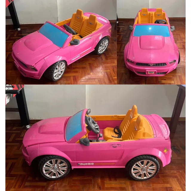 Carro Mustang Para Niña A Batería