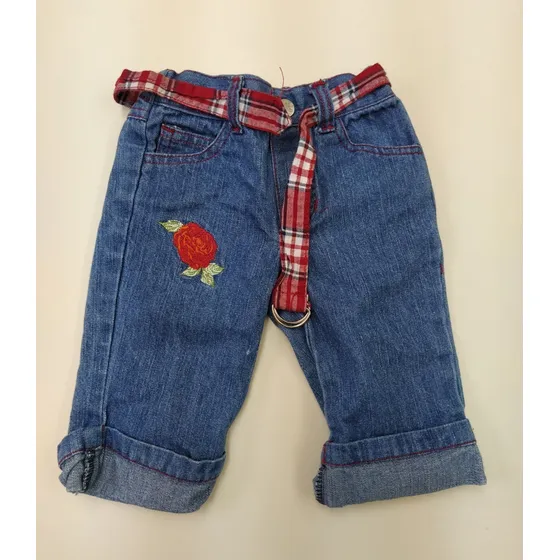 Jeans De Niña (bebe) De 6 Meses, Usado