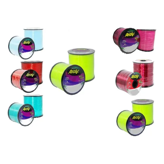 Linha Araty Best Cast Nylon Monofilamento Várias Cor/medidas