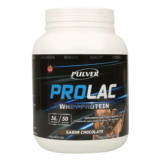 Whey Proteina Prolac Pulver 2 Kilos Crecimiento Muscular