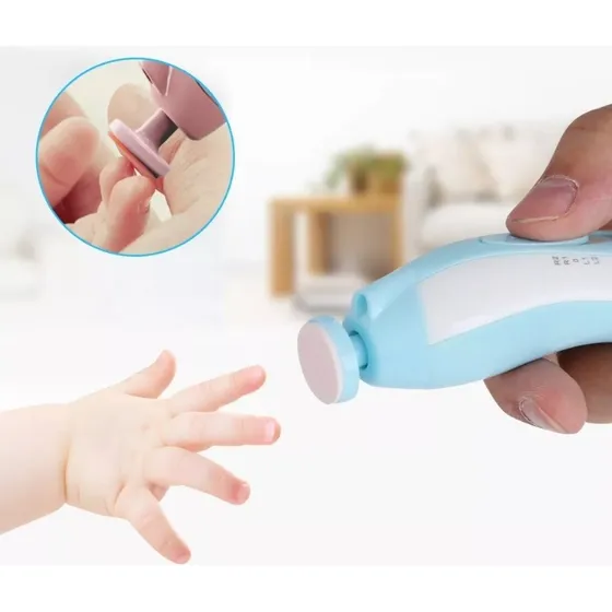 Lima Uñas Bebe Pulidor Torno Eléctrico Trimmer