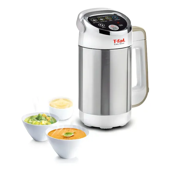 Máquina T-Fal para preparar sopas, cremas, papillas, licua y cocina con Easy Soup de 1.2L, BL8411X0