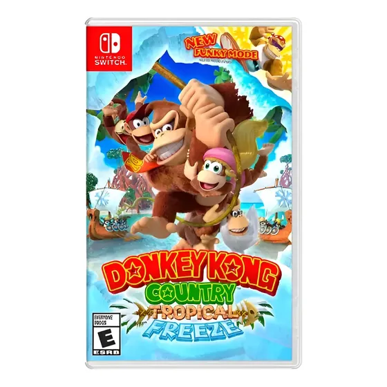 Juego Donkey Kong Country Tropical Freeze Nintendo Switch