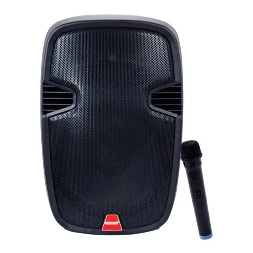 Parlante Activo Con Bateria Lexsen + Micrófono Inalámbrico