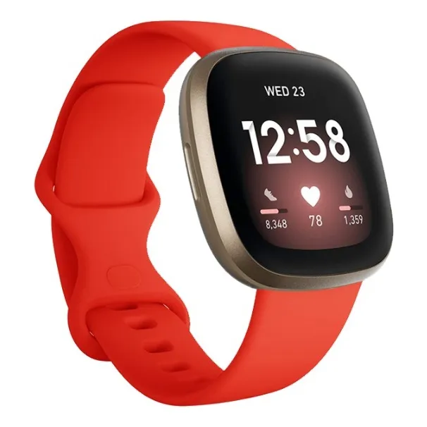 Correa Para Fitbit Versa 3 Versa 4 Sense 2 Sense En Silicona