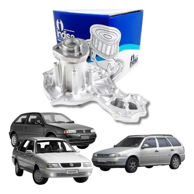 Bomba D'água Vw Gol G2 G3 G4 Motor Ap C/ar Direção