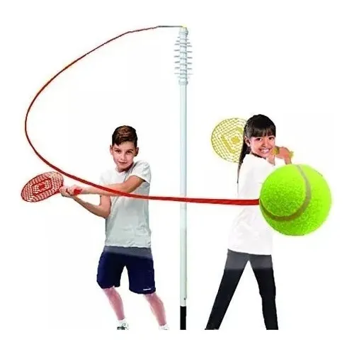 Tenis Orbital Girabol Metalico En Valija  + Accesorios