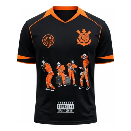 Camisa Corinthians Oficial Total 90 Edição Irmãos Metralha