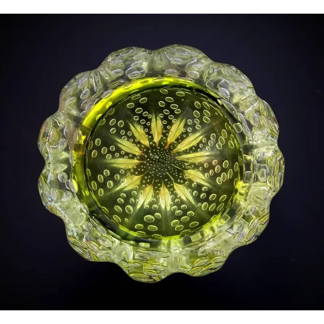 Antiguo Y Hermoso Centro De Mesa De Arte Murano! Oferta!!!