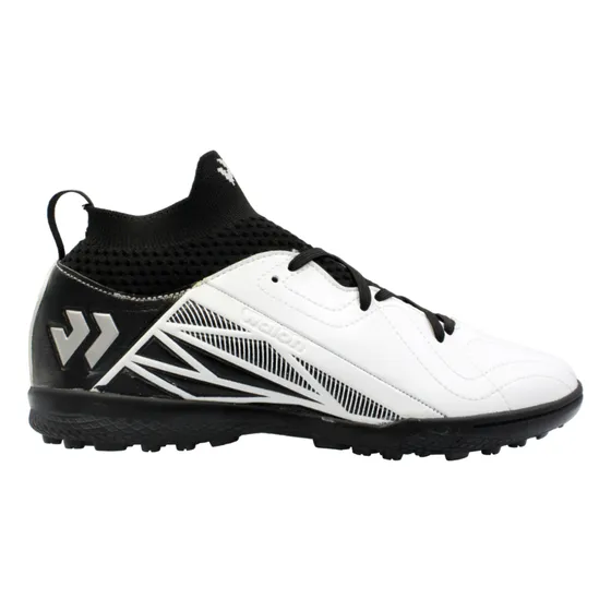 Zapatillas De Fútbol Walon Botín Blanco Para Grass